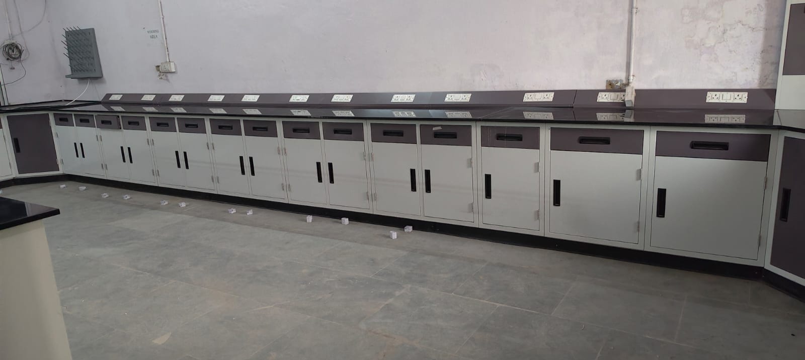Additional laboratory storage cabinets